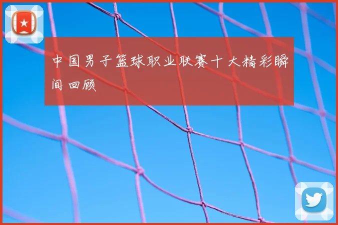 中国男子篮球职业联赛十大精彩瞬间回顾